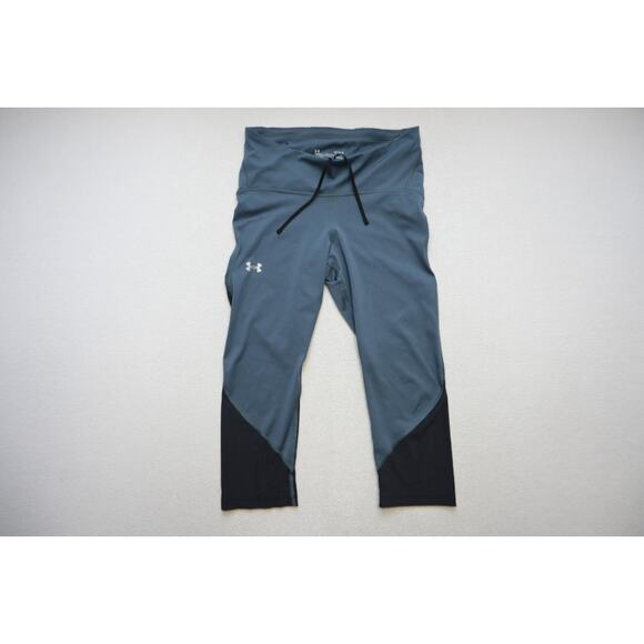 Under Armour Leggings HeatGear Compression Yoga Pants Athletic Womens Sz Large - Picture 1 of 5